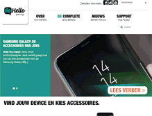 Tablet Screenshot of behello.com